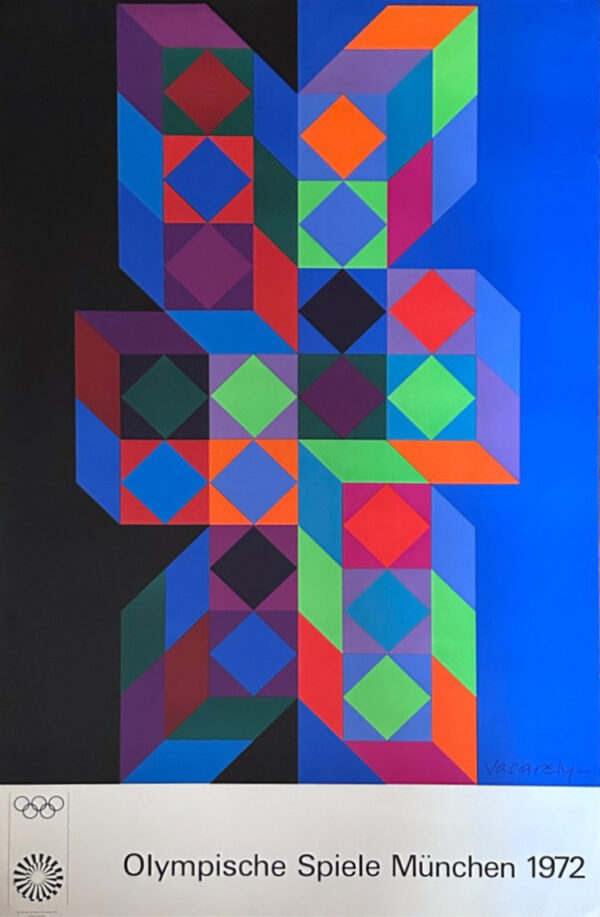 Victor Vasarely, Olympische Spiele Munchen